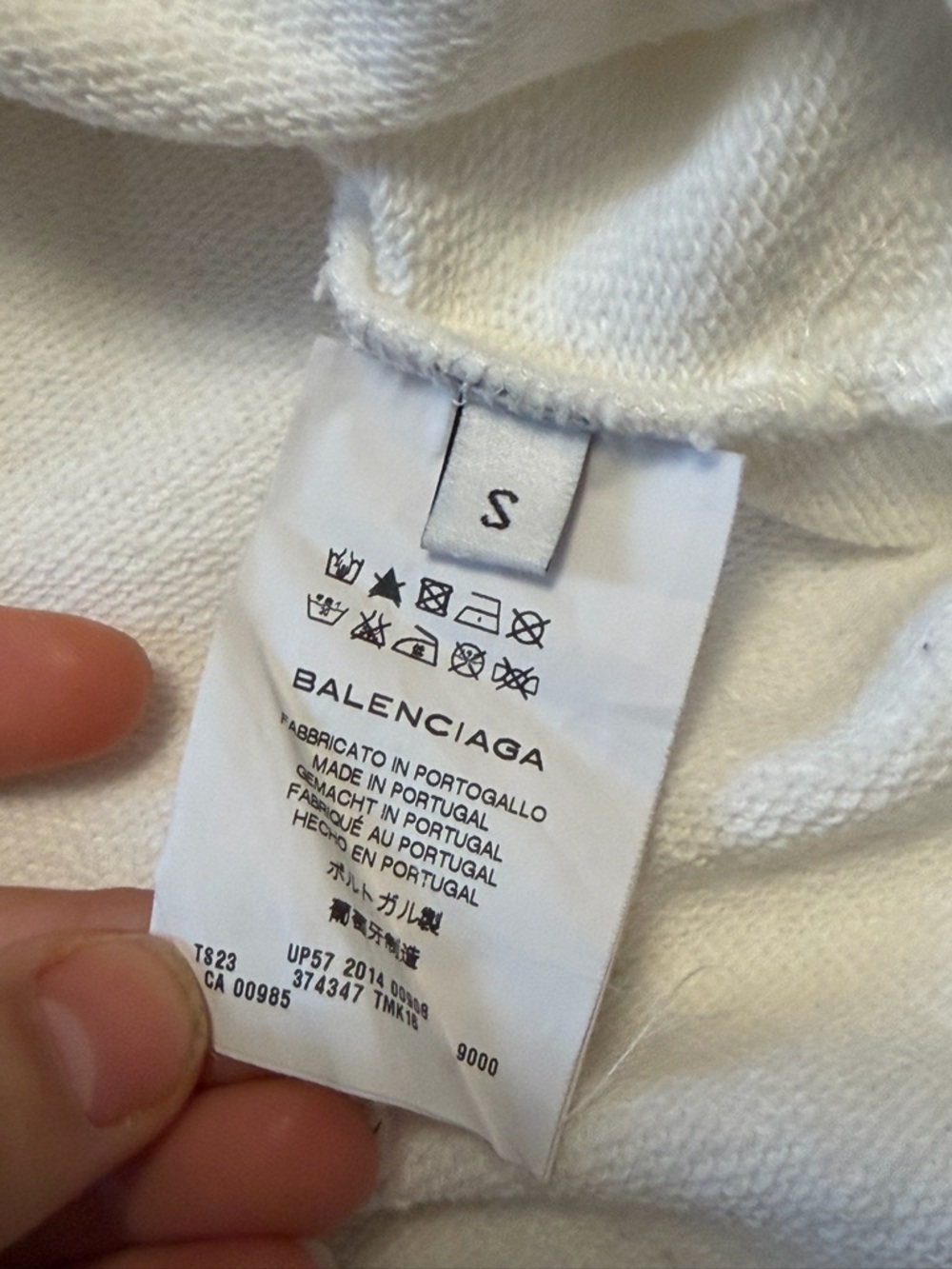 Balenciaga White Jumper / Sweatshirt Sz S - Picture 6 of 15